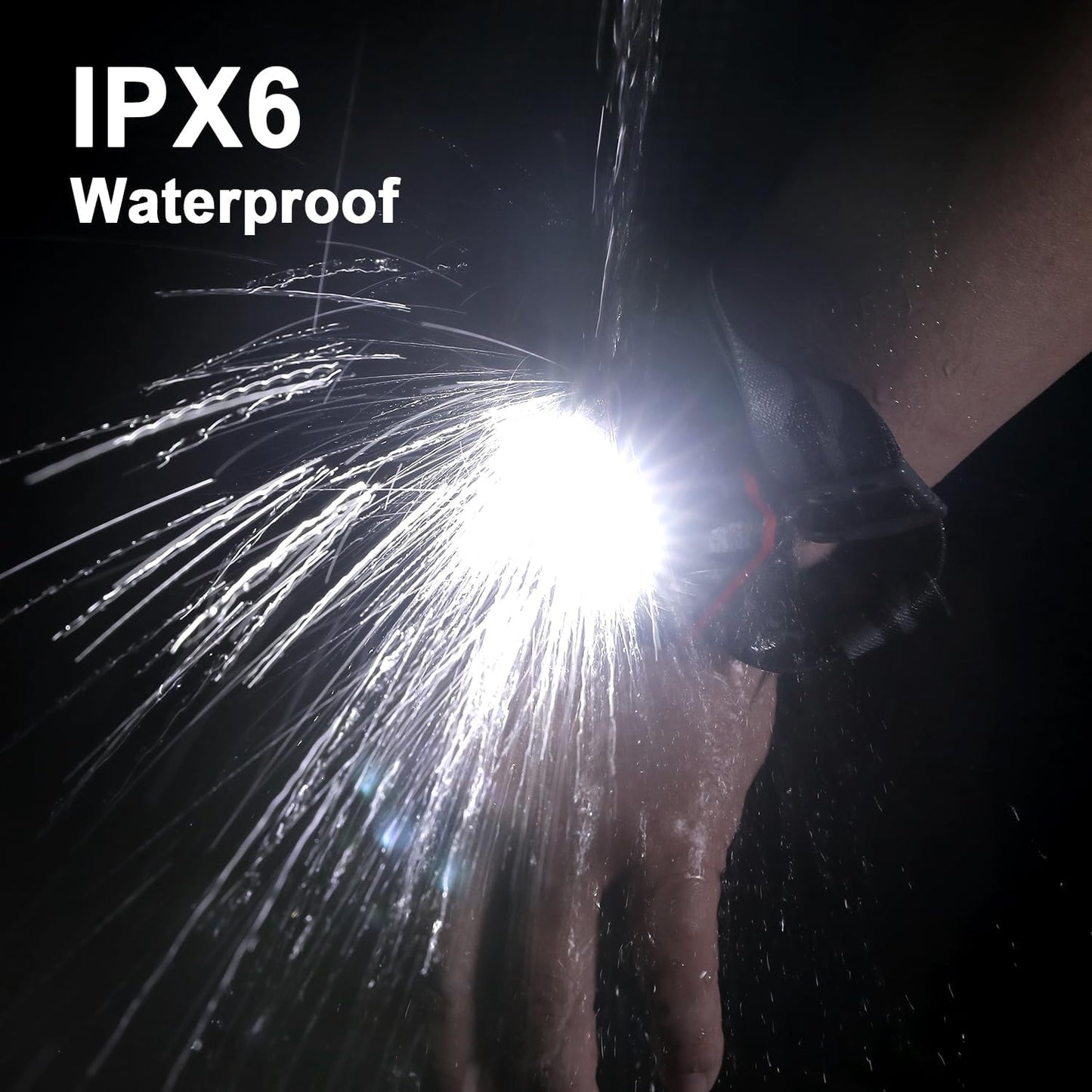 klarus HM1 IPX6 Waterproof Rechargeable Headlamp with Motion Sensor, 70 Hours Long Battery Life, Full Charge in 2.5 Hours, 440 Lumens Consistent Output, Shock and Drop Resistant