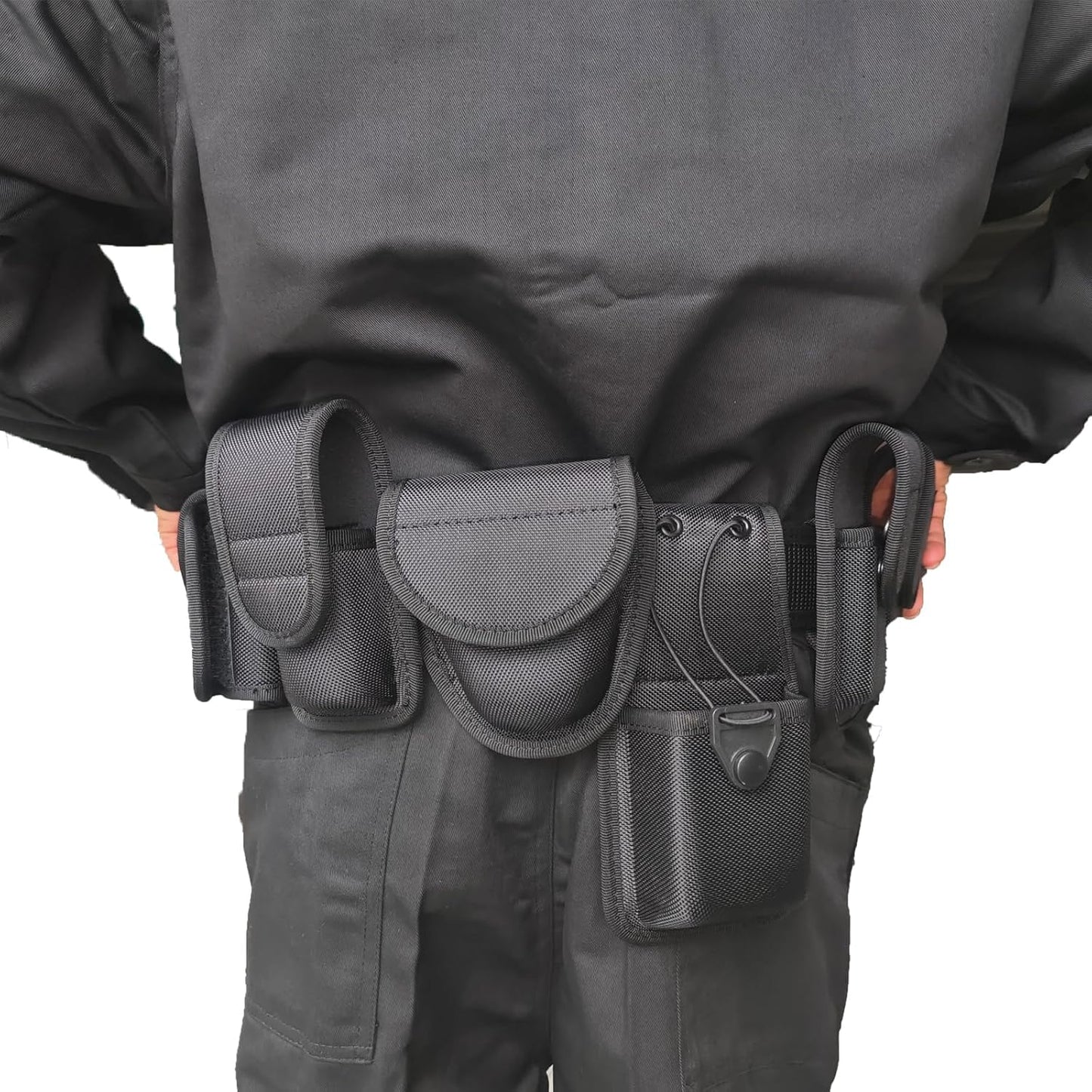 10 in 1 Duty Belt w/Nylon Tactical Police Belts Versatile Military Modular Equipment System Molded Officers for Law Enforcement Utility Belt