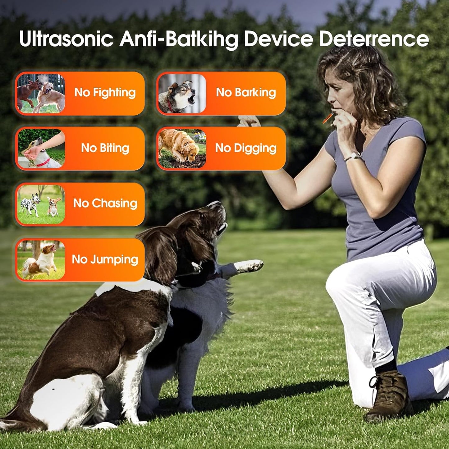 KIVORA 4 Pack Dog Whistle to Stop Barking Neighbors Dog,304 Stainless Steel Adjustable Ultrasonic Silent Dog Training Whistle for Recall & Bark Control,Professional Whistle Suitable for All Dogs