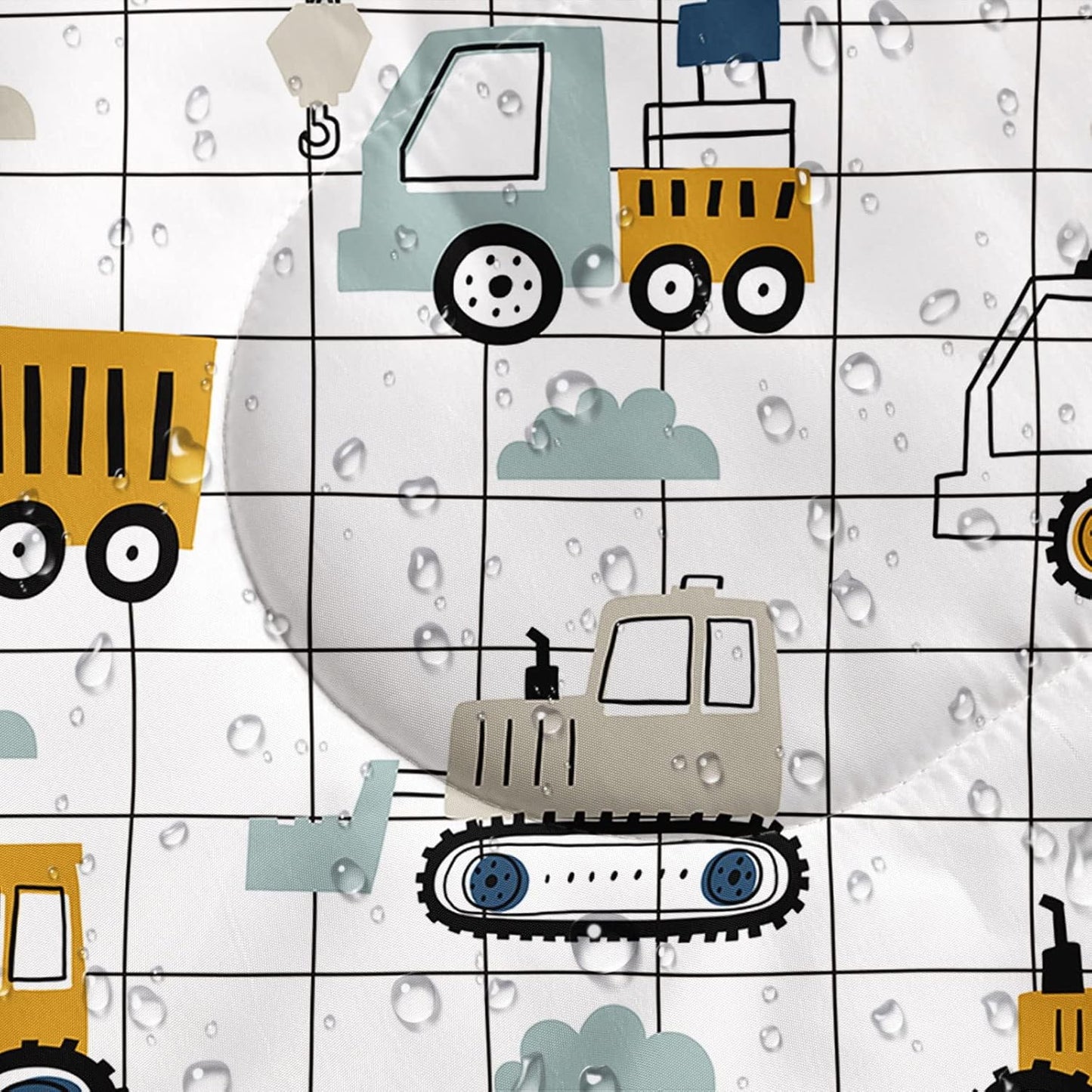 Kids Sleeping Bag for Boys Girls,Rocket Moon Print-Lightweight Warm Portable Outdoor Indoor-Waterproof Cold Weather Resistant Sleeping Bag for Camping Hiking