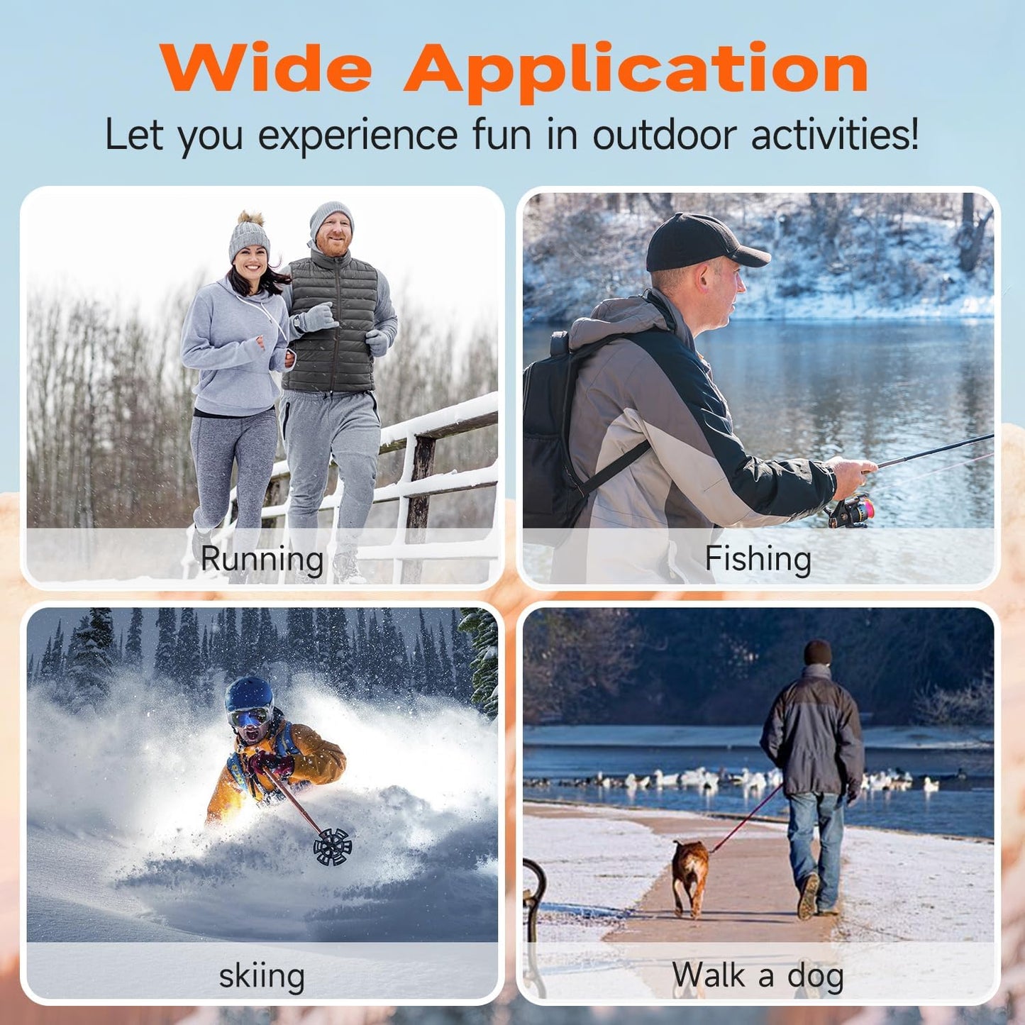 KOVNLO Heated Vest for Men with Battery Pack Included, Soft Fleece Smart Electric Lightweight Heated Jacket