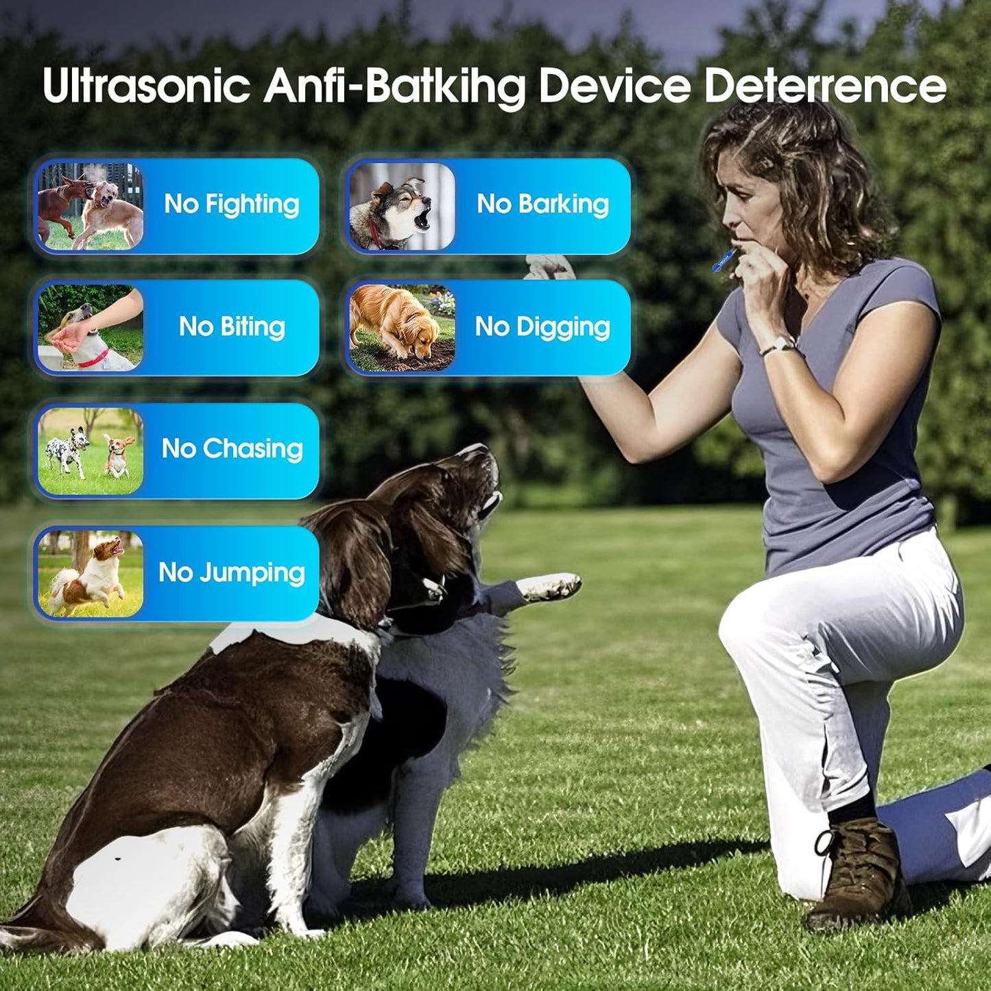 KIVORA 4 Pack Dog Whistle to Stop Barking Neighbors Dog,304 Stainless Steel Adjustable Ultrasonic Silent Dog Training Whistle for Recall & Bark Control,Professional Whistle Suitable for All Dogs