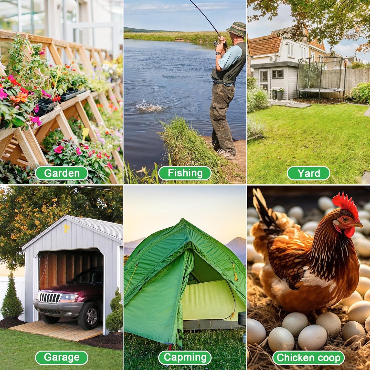 36Pack Powerful Skunk Repellent for Outdoor Use, Natural Keep Skunk & Raccoon Away Deterrent with Long-Lasting Protection for Garden Lawn Yard Camping Fishing, Safe for Kids & Pets, Waterproof