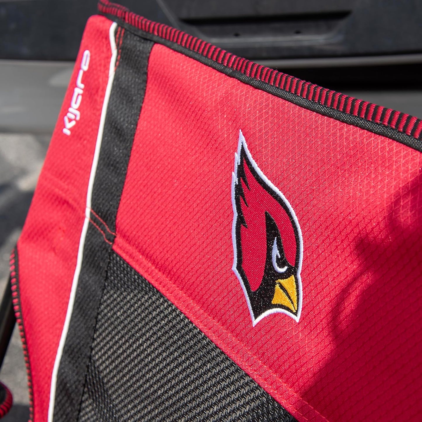 Kijaro Dual Lock Pro Sports Fan Folding Chair, 26" L x 35.5" W x 37" H, Arizona Cardinals