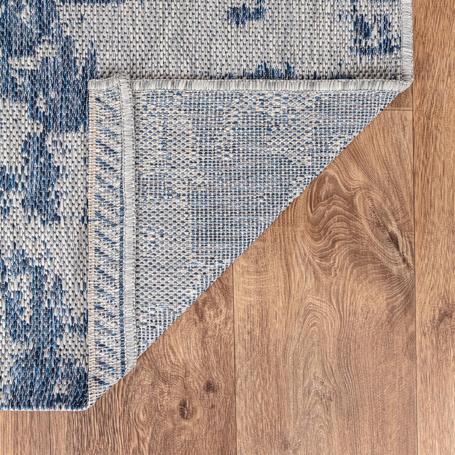 Keen Home Design Terrace Outdoor Area Rug - 6x9 Washable Indoor/Outdoor Rug for Patio, Kitchen, Balcony, Beach, Garden, Deck and Porch, Size: 6'x8'10"