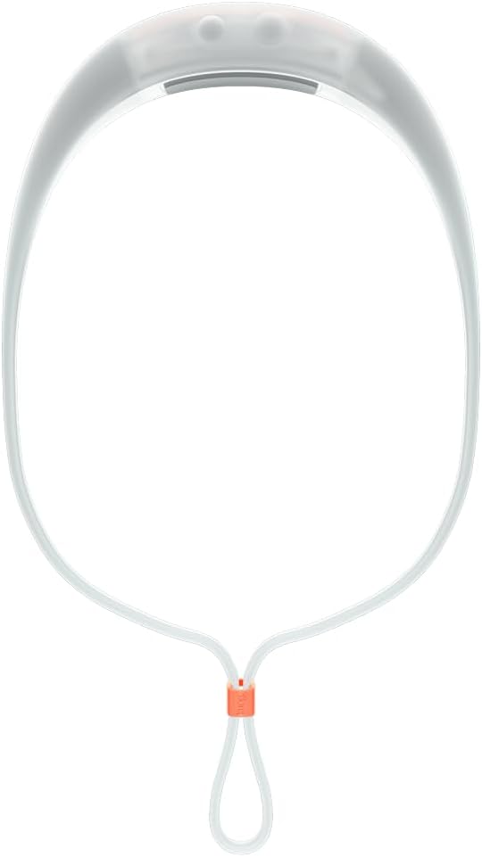 KNOG Bandicoot Run 250 USB Rechargeable LED Headlamp - Bright 40m Beam, Red Halo Mode, IP67 Waterproof Camping Headlamp - Comfortable Anti-Odor Silicone Strap for Running, Coral