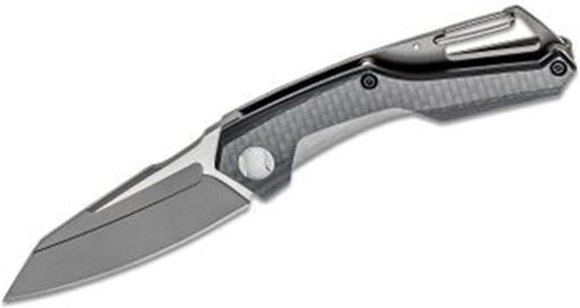 Kershaw Reverb Pocket Knife, 2.5-in. 8Cr13MoV Manual Open Blade, Lightweight, Outdoor Knife for Hiking, Camping