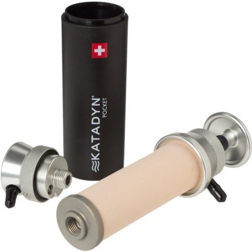 Katadyn Pocket Water Filter for Backpacking, Group Camping & Emergency Preparedness