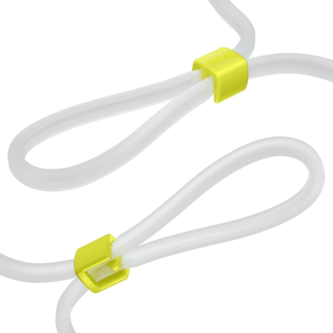 KNOG Bandicoot Run 250 USB Rechargeable LED Headlamp - Bright 40m Beam, Red Halo Mode, IP67 Waterproof Camping Headlamp - Comfortable Anti-Odor Silicone Strap for Running, Lime