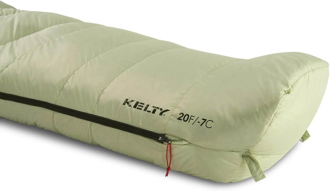 Kelty Cosmic 20 Down Mummy Sleeping Bag for Backpacking, Campers, 550 Fill Power, Recycled Fabrics with PFAS-Free DWR, Designed in Sunny Colorado,