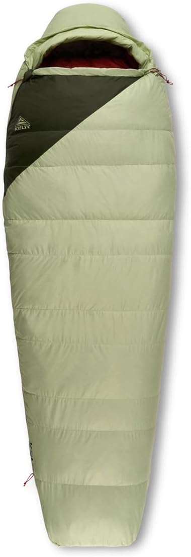 Kelty Cosmic 20 Down Mummy Sleeping Bag for Backpacking, Campers, 550 Fill Power, Recycled Fabrics with PFAS-Free DWR, Designed in Sunny Colorado,