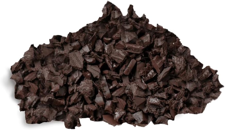 100% Wire-Free Rubber Mulch – Brown, 20 lb (0.8 cu ft) | Long-Lasting, Low Maintenance, Safe for Kids & Pets – Landscaping & Playground Ground Cover