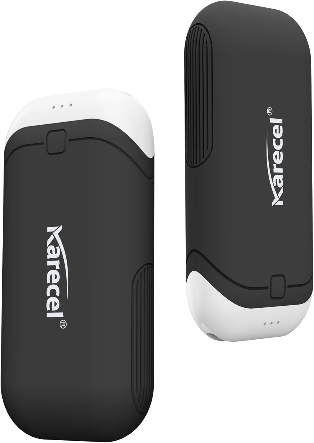 Karecel Hand Warmers Rechargeable 2 Pack, 10,000mAh Thermally Conductive Silicone Hand Warmers for 360° Double-Sided Heat, Portable Pocket-Sized USB Electric Handwarmer, Electronic Gifts for Men Women