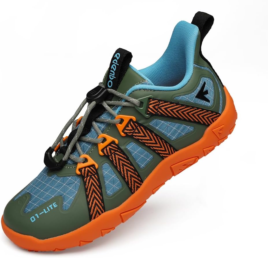 Kids Hiking Barefoot Shoes Non-Slip Sneakers for Boys Girls Outdoor Trekking Walking Climbing Running Shoes