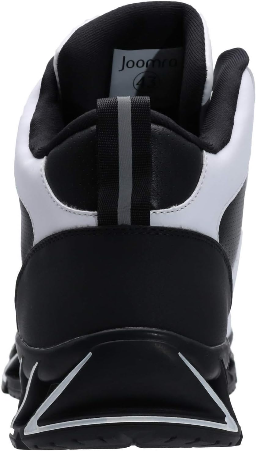 Joomra Men's Stylish Sneakers High Top Athletic-Inspired Shoes
