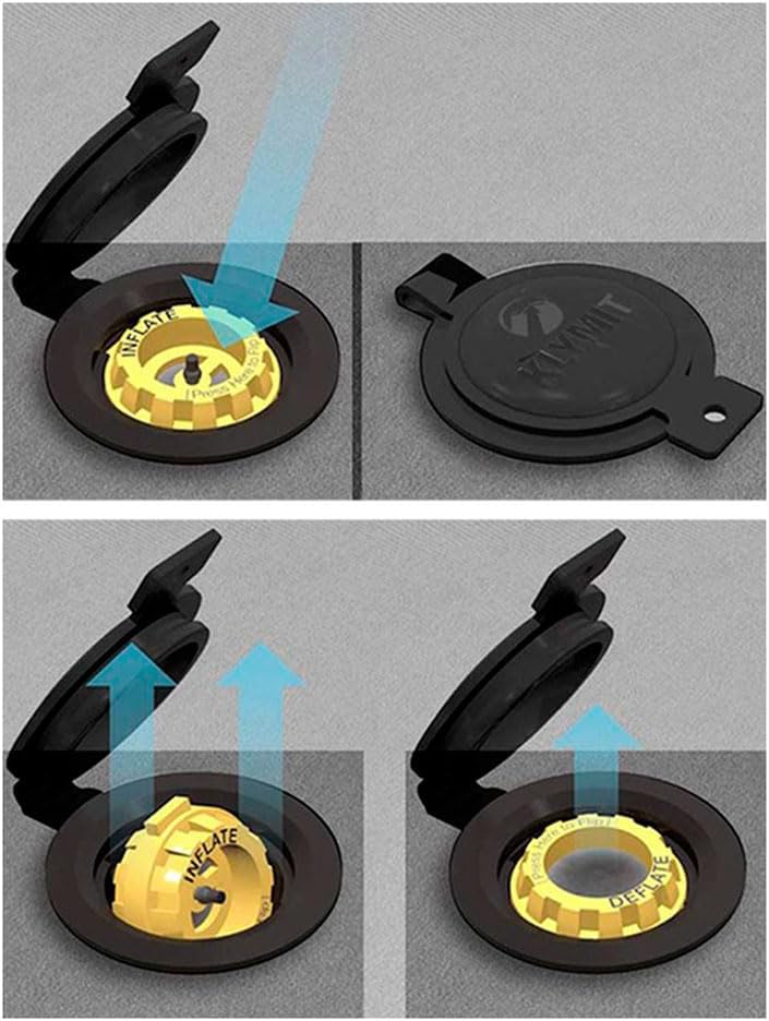 Klymit Klymaloft Lofted Hiking and Backpacking Air Bed, Inflatable Sleeping Pad for Camping with Memory Foam,Green