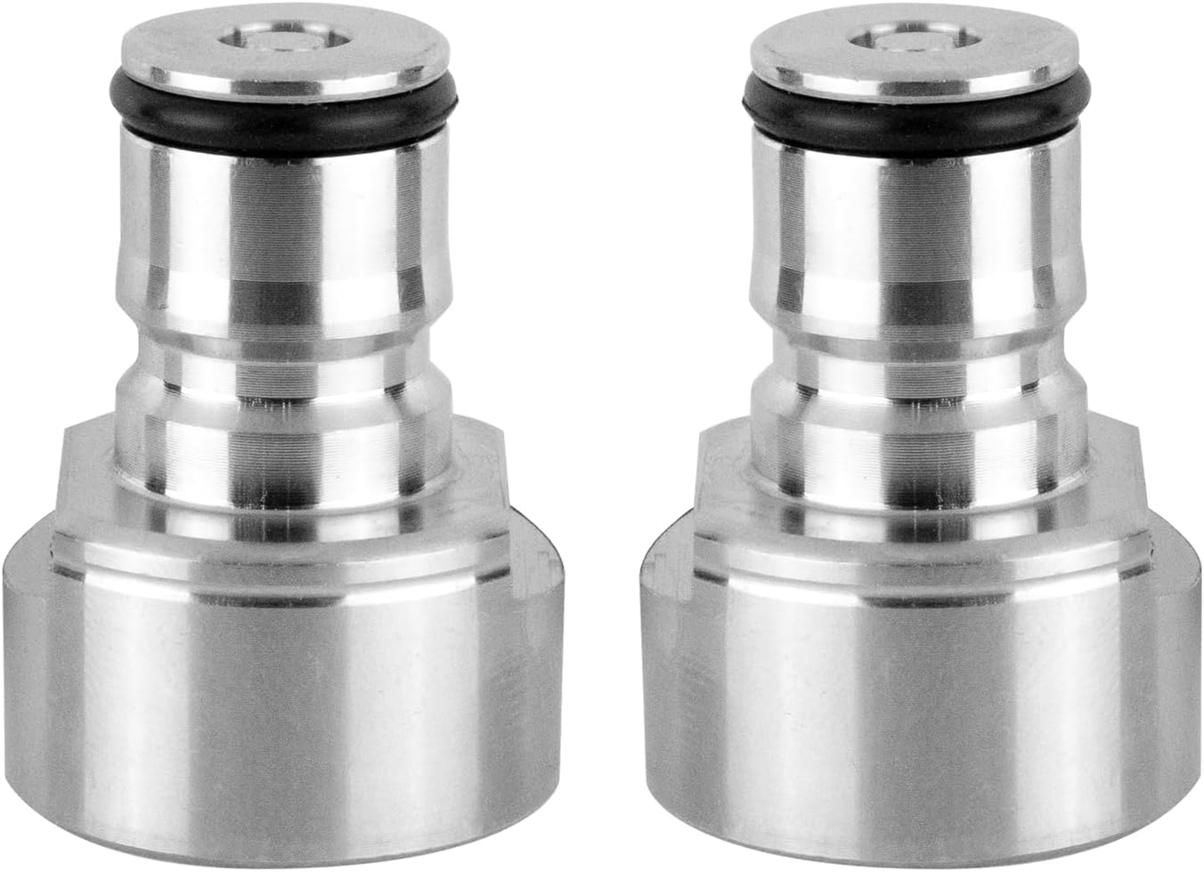Kegco Coupler Adapters, Ball Lock, Stainless Steel
