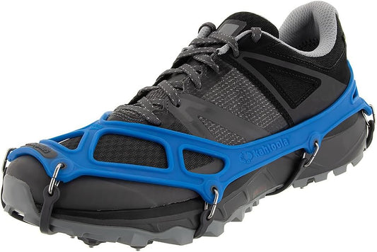 Kahtoola EXOspikes Footwear Traction for Winter Hiking & Running in Snow, Ice & Rocky Terrain