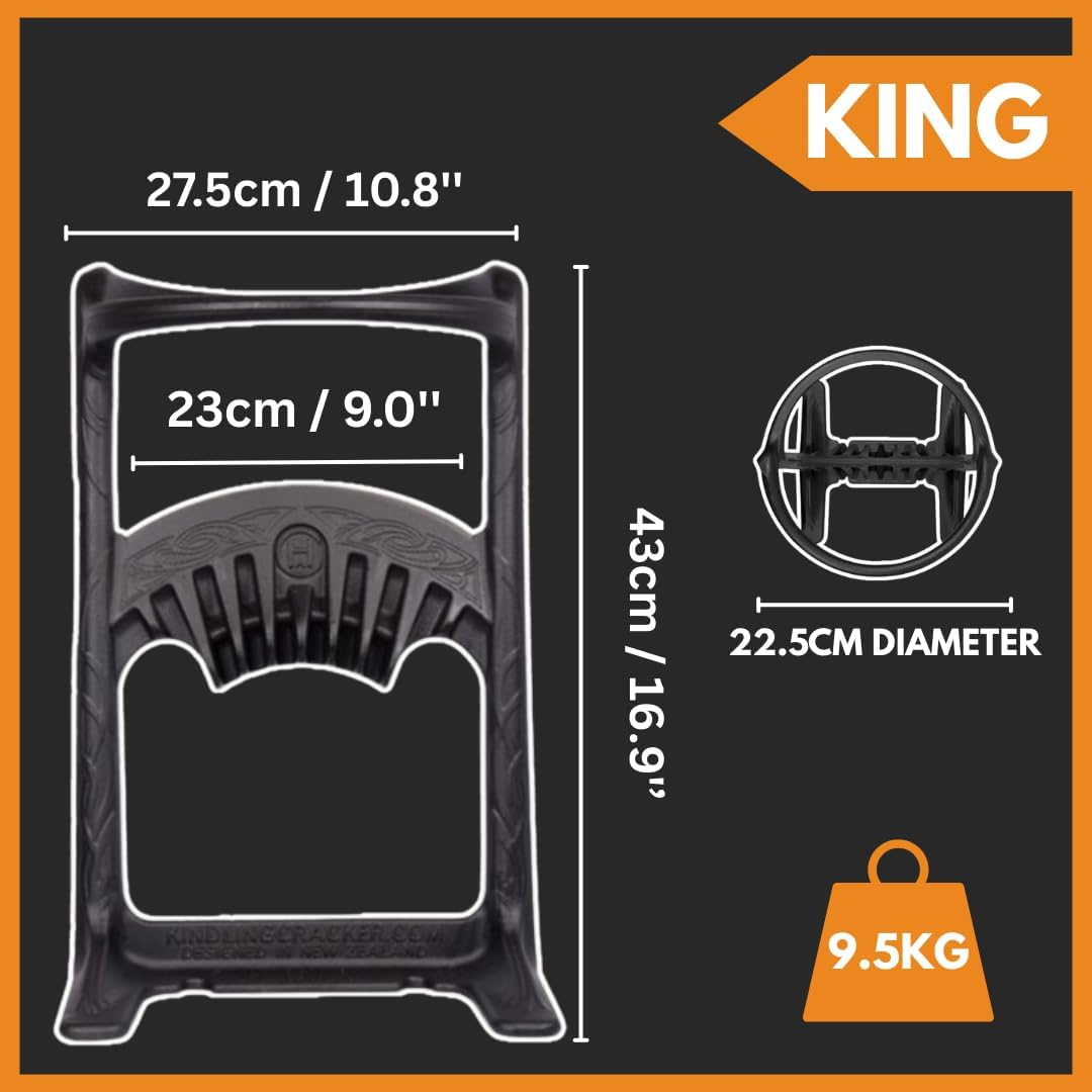Kindling Cracker XL Kindling Cracker King Firewood Splitter - Kindling Splitter Wood Splitter Wood Splitting Wedge Manual Log Splitter Wedge