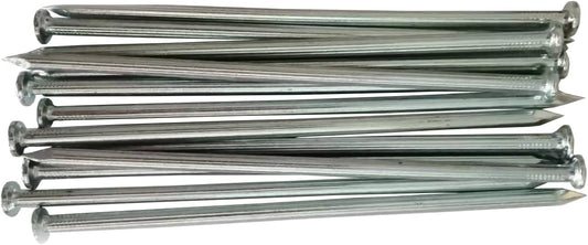 140 Pcs Metal Edging Stakes,6 Inch Galvanized Landscape Edging Spikes,Garden Edging Nails for Paver Edging,Turf,Weed Barriers,Tent and More