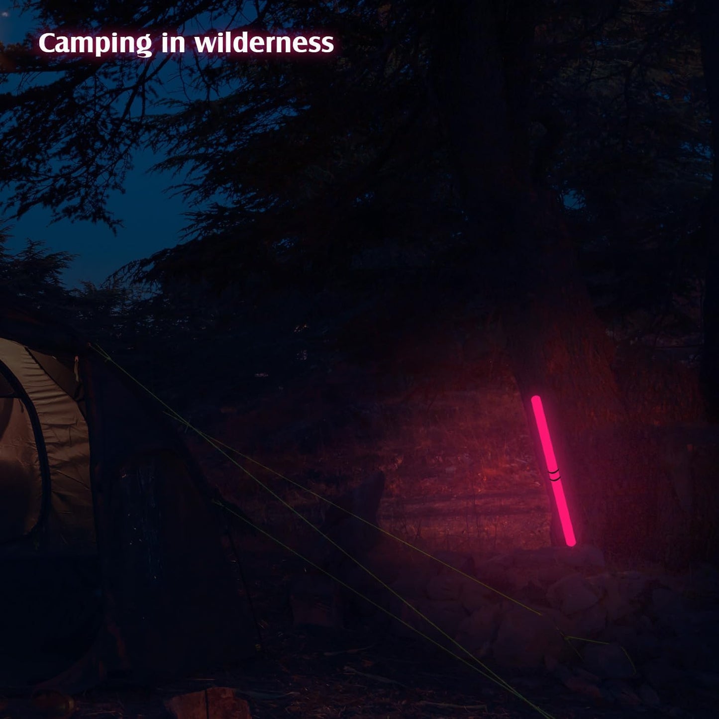 16 Inch Industry Grade Glow Sticks Bulk 5 PCS Bright Jumbo Light Sticks Glow in The Dark Emergency Huge Glow Sticks for Camping,Hiking,Hurricane, Earthquake, Survival Kit Accessories