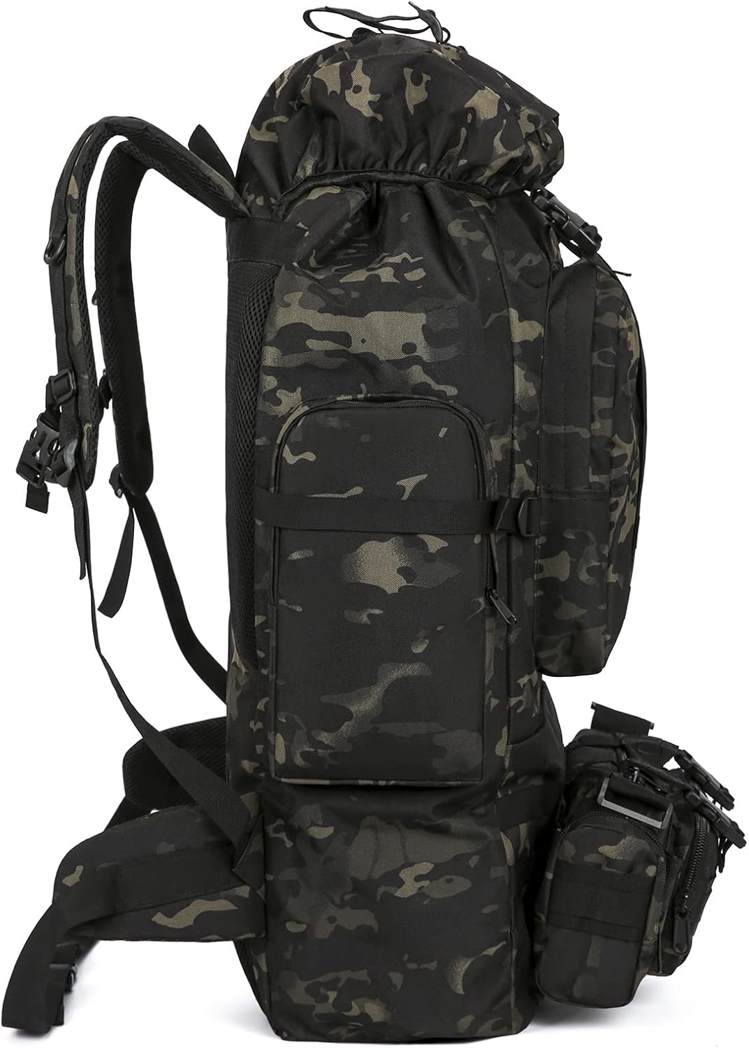 King'sGuard 100L Camping Hiking Backpack Molle Rucksack Military Camping Backpacking Daypack