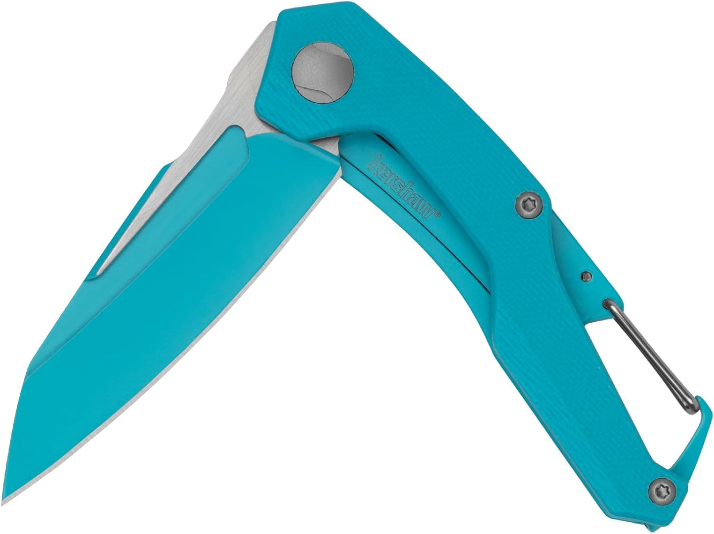 Kershaw Reverb Pocket Knife, 2.5-in. 8Cr13MoV Manual Open Blade, Lightweight, Outdoor Knife for Hiking, Camping