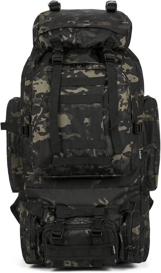 King'sGuard 100L Camping Hiking Backpack Molle Rucksack Military Camping Backpacking Daypack