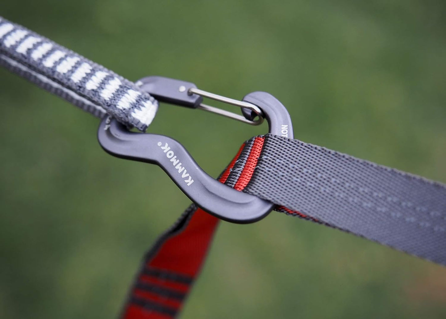 KAMMOK Roo Single UL - Ultralight Camping Hammock, Water Repellent, Portable, Durable, Indoor/Outdoor Hammock Moss Green