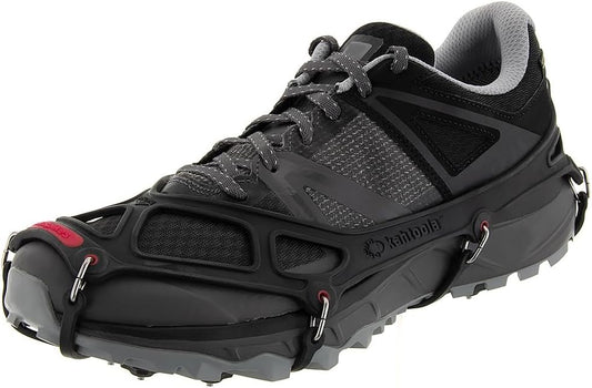 Kahtoola EXOspikes Footwear Traction for Winter Hiking & Running in Snow, Ice & Rocky Terrain