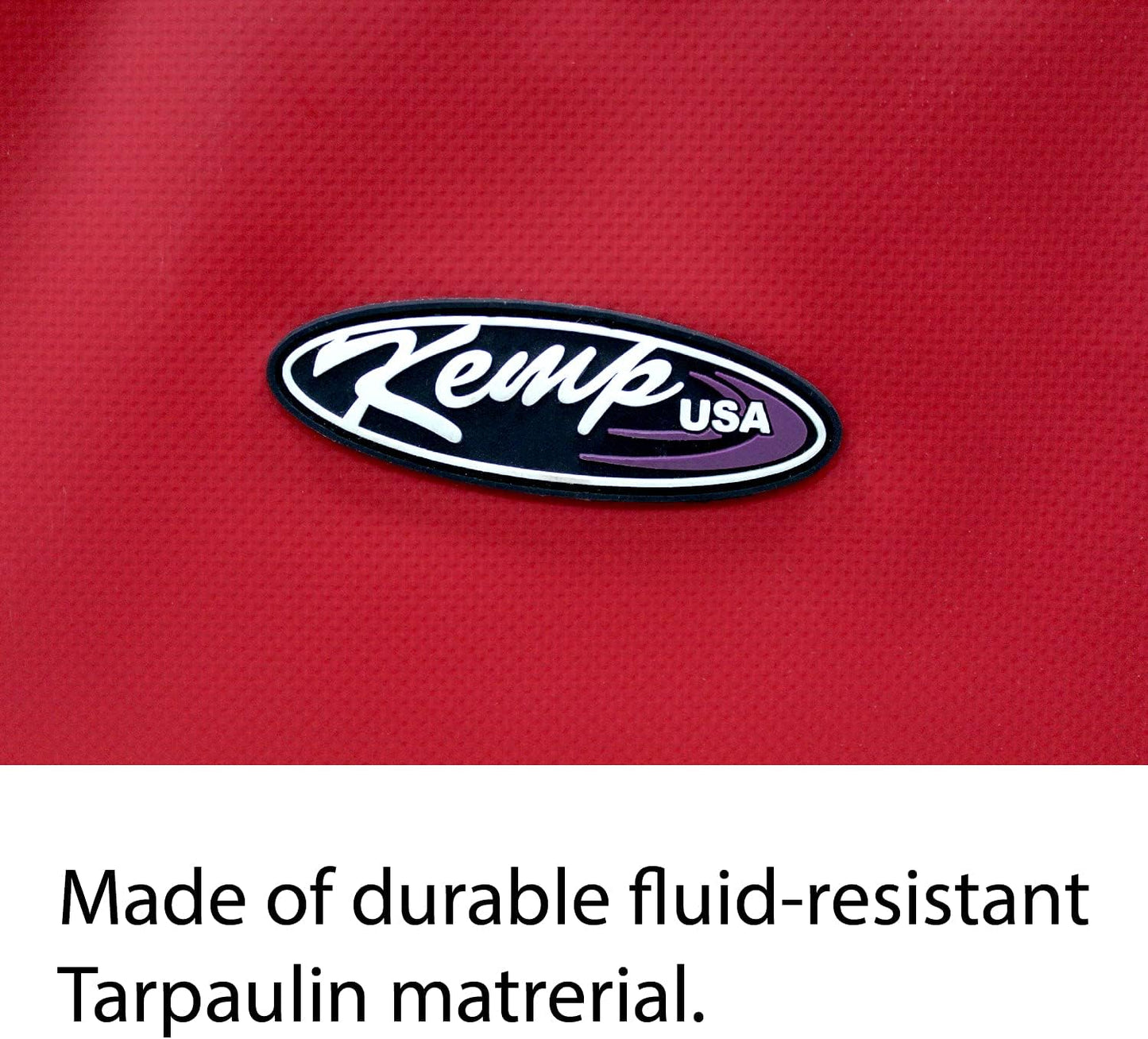 Kemp USA Fluid-Resistant Tarpaulin Responder Bag With Medication Pouches