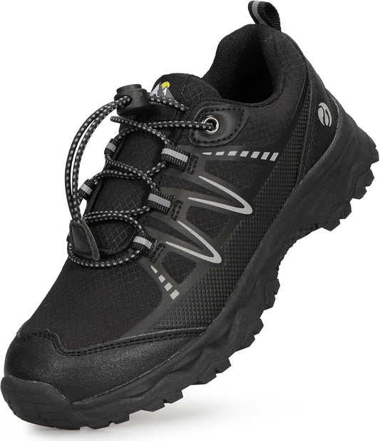 Kids Boys Girls Running Shoes Waterproof Non-Slip Breathable Low-Top Outdoor Hiking Walking Sneakers (Little/Big Kids)