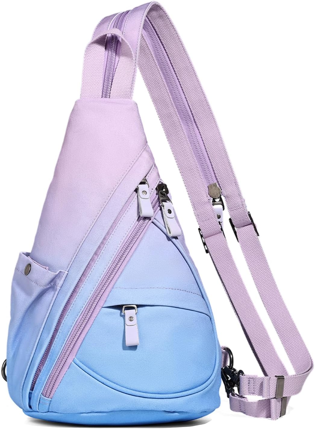 KL928 Canvas Sling Bag - Small Crossbody Backpack Shoulder Casual Daypack Rucksack for Men Women(Large Version)