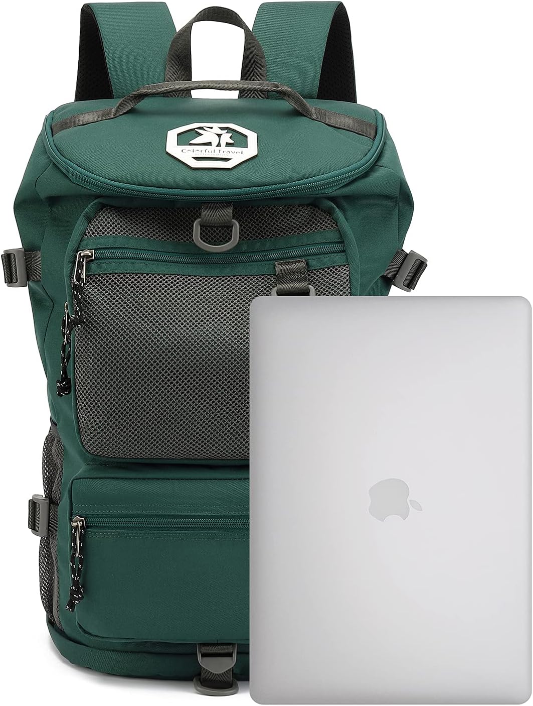 Kalesi Gym Duffle Bag Backpack 4-Way Waterproof with Shoes Compartment for travel Sport Hiking laptop (Green)