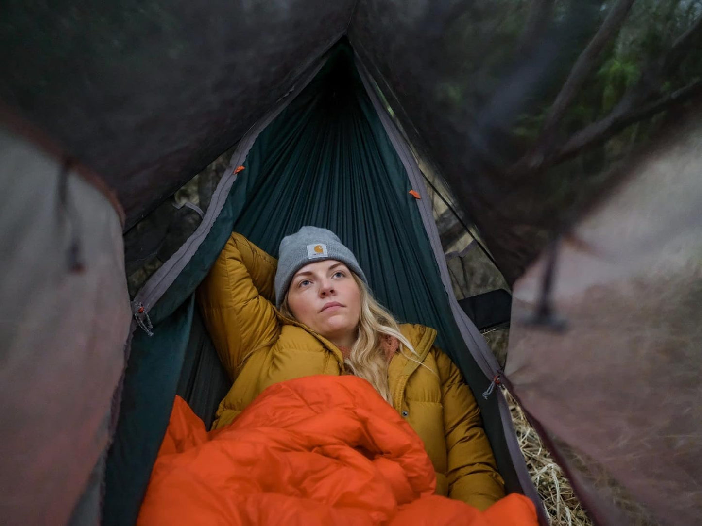 KAMMOK Bobcat 45°F - Down Trail Quilt, Water Resistant, Durable, Compact and Packable, Indoor/Outdoor Camp Blanket (84 in × 54 in)