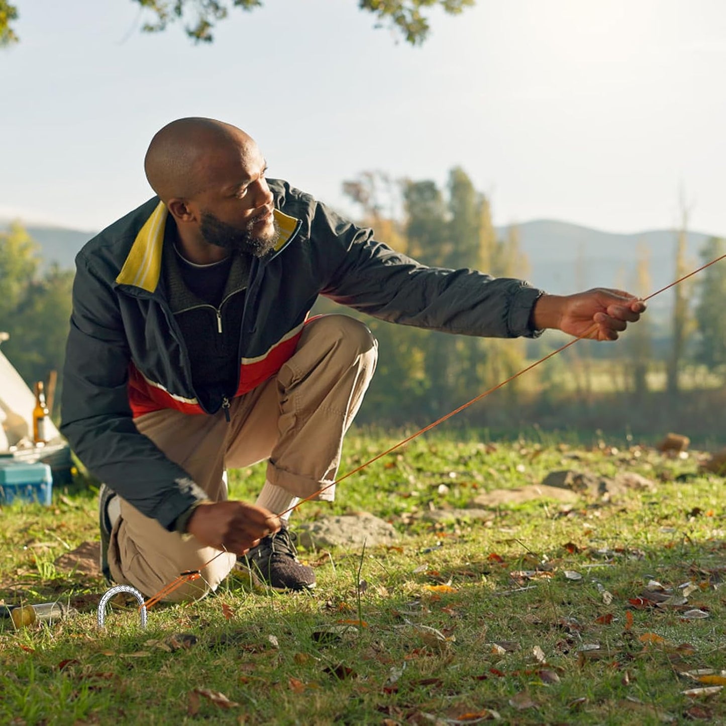 12 Inch Rebar Stakes,10 Packs Heavy Duty Metal U Hook Garden Ground Stakes for Camping Tent Canopy or Supporting for Garden Landscapes Fences Stakes (U Shape-Silver, U-12"x0.3"-10pcs)