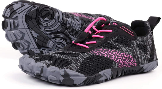Joomra Women's Trail Running Barefoot Shoes | Wide Toe Box Minimalist Sneakers | Zero Drop