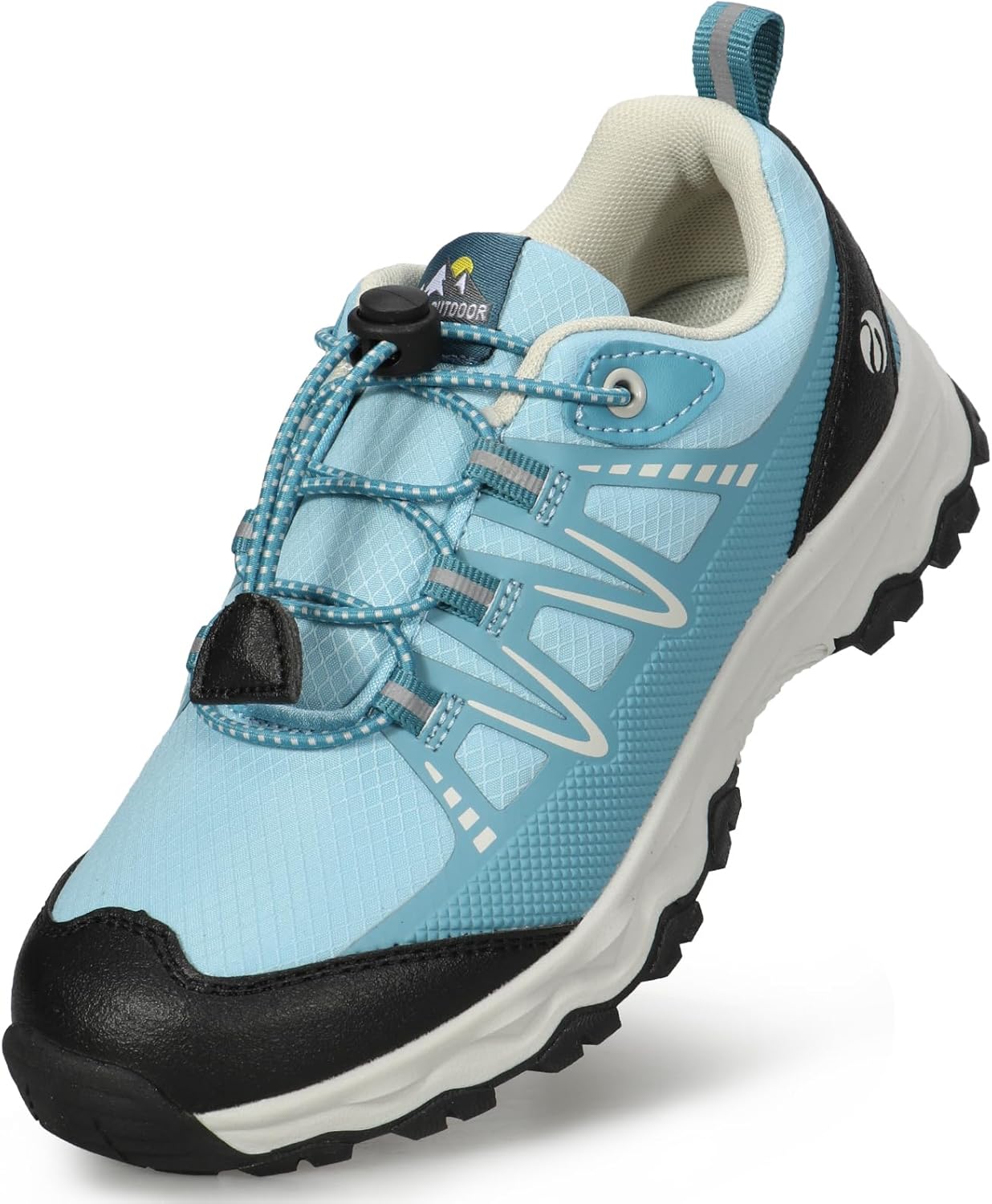 Kids Boys Girls Running Shoes Waterproof Non-Slip Breathable Low-Top Outdoor Hiking Walking Sneakers (Little/Big Kids)