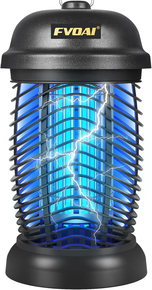 Bug Zapper Outdoor, Mosquito Zapper, Fly Zapper, Fly Traps, Mosquito Trap for Outdoor, 3 Prong Plug, ABS Plastic Outer