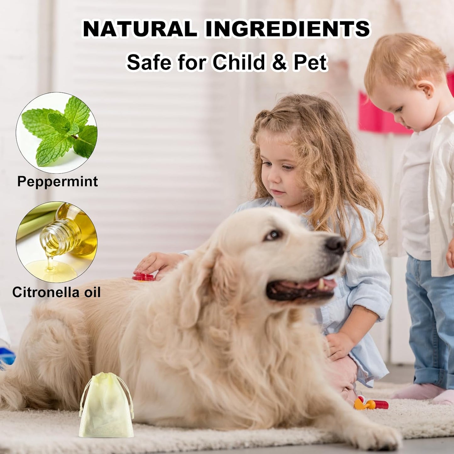 Mosquito Repellent Outdoor Patio, Mosquito Control Indoor, Mosquito Deterrent for Yard/Camping/Home/Travel 12-Pack