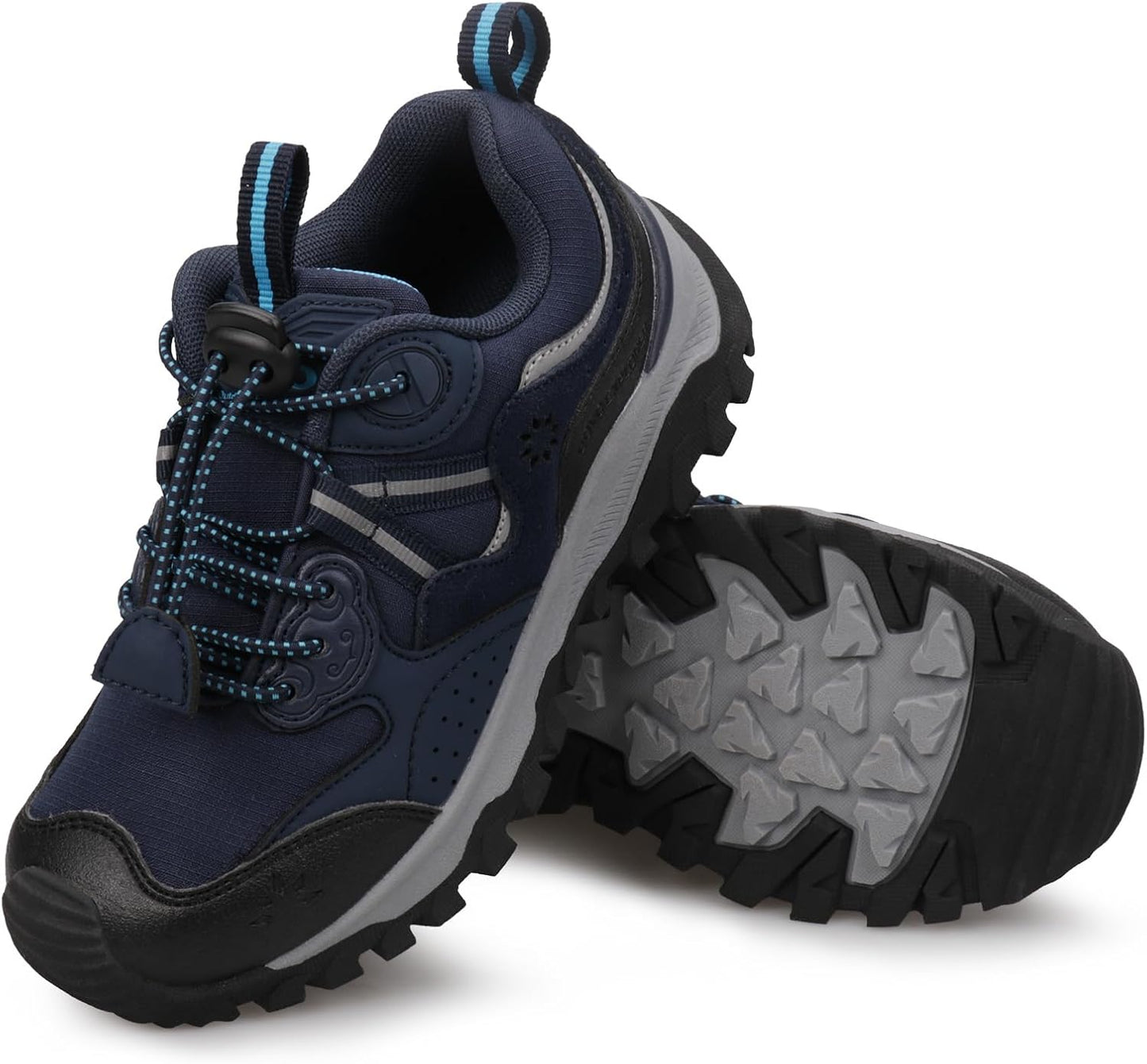 Kids Boys Running Shoes Waterproof Non-Slip Breathable Low-Top Outdoor Hiking Walking Sneakers (Little/Big Kids)