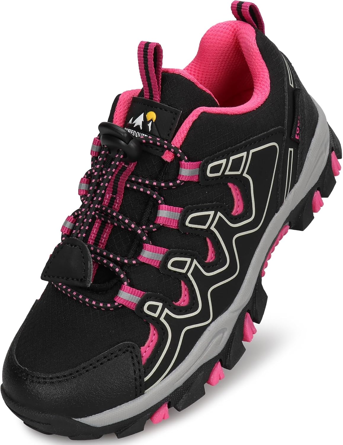 Kids Boys Running Shoes Waterproof Non-Slip Breathable Low-Top Outdoor Hiking Walking Sneakers (Little/Big Kids)