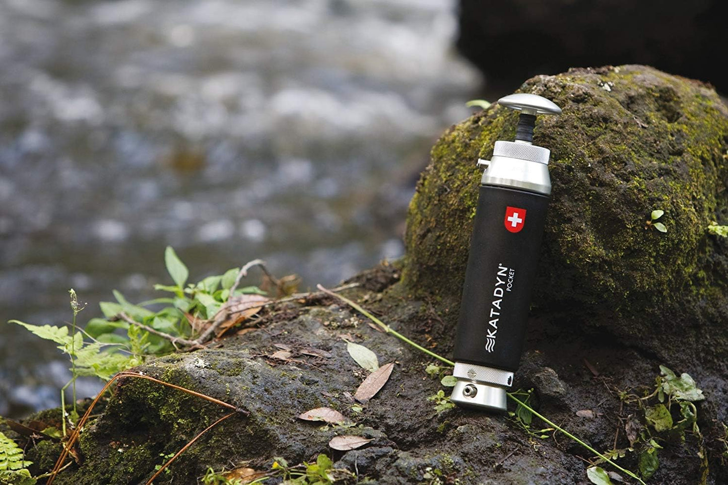 Katadyn Pocket Water Filter for Backpacking, Group Camping & Emergency Preparedness