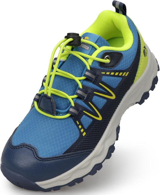 Kids Boys Girls Running Shoes Waterproof Non-Slip Breathable Low-Top Outdoor Hiking Walking Sneakers (Little/Big Kids)