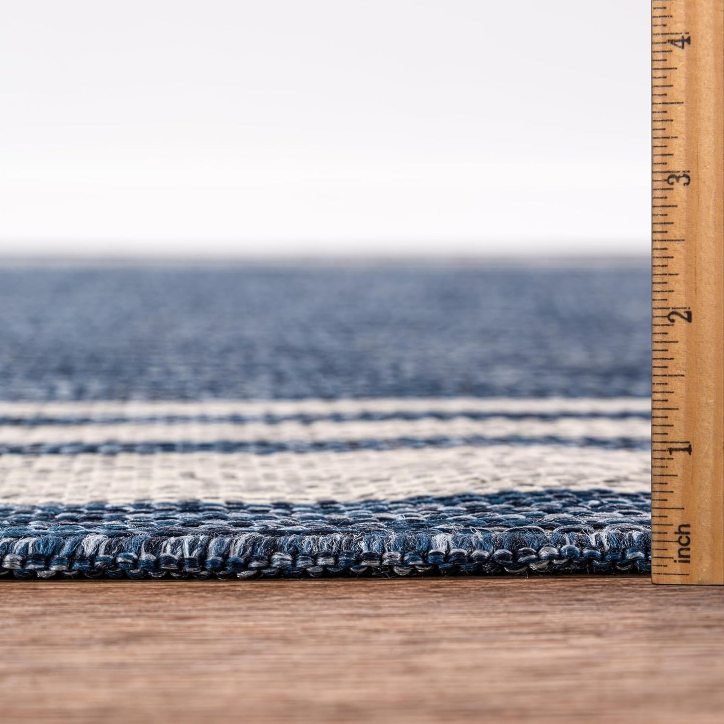 Keen Home Design Terrace Outdoor Area Rug - 5x8 Washable Indoor/Outdoor Rug for Patio, Kitchen, Balcony, Beach, Garden, Deck and Porch, Size: 5'3"x7'7"