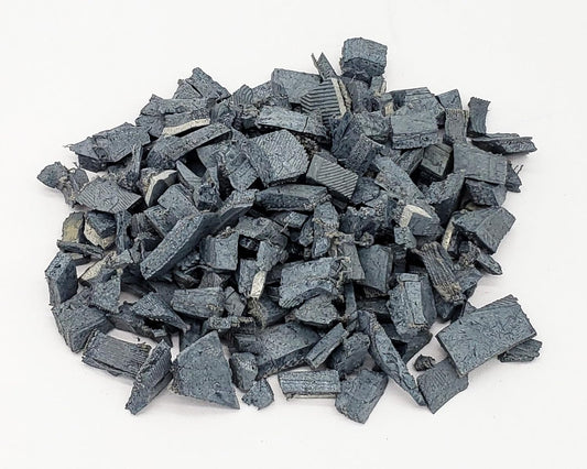 100% Wire-Free Rubber Mulch – Gray, 20 lb (0.8 cu ft) | Long-Lasting, Low Maintenance, Safe for Kids & Pets – Landscaping & Playground Ground Cover