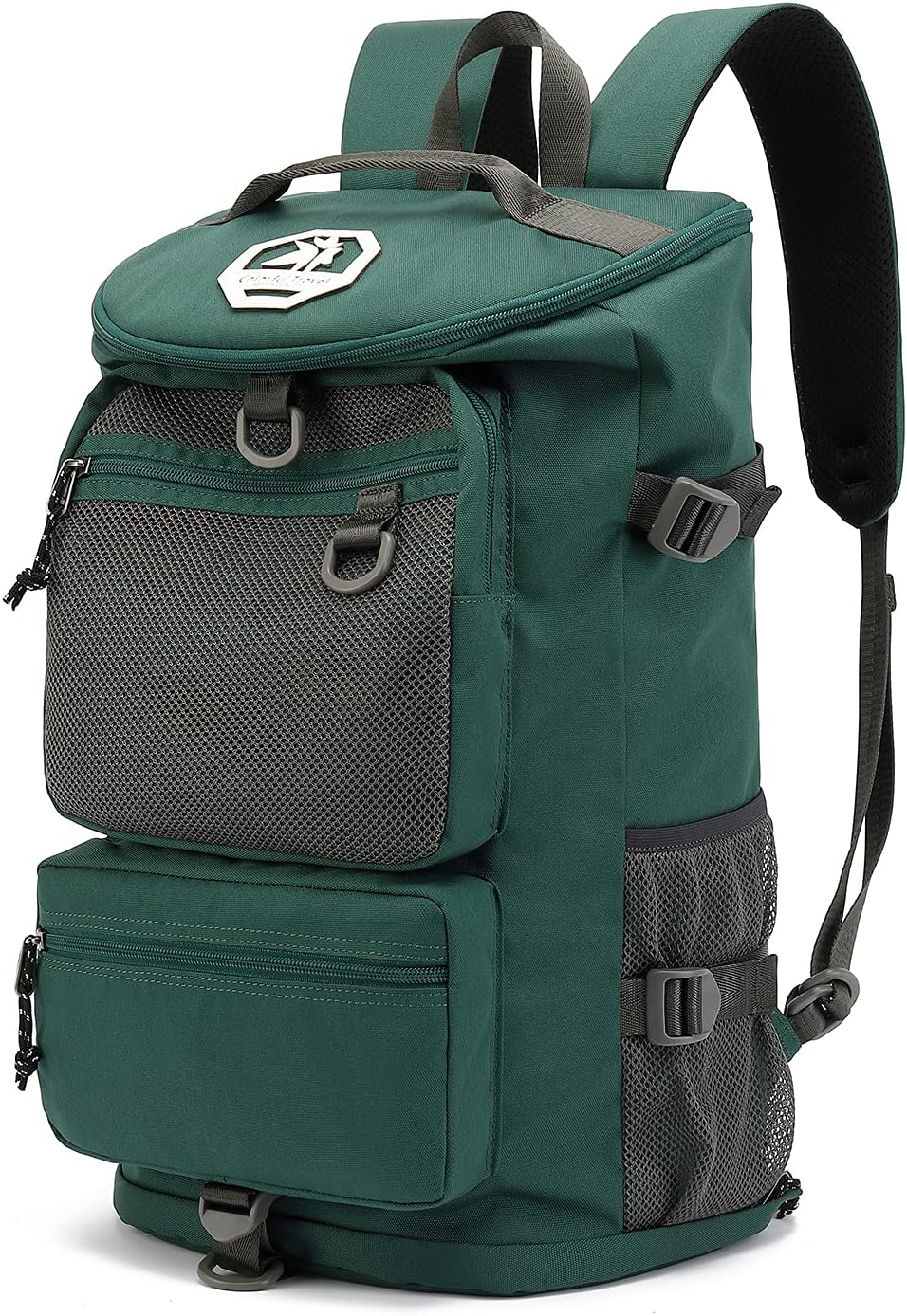 Kalesi Gym Duffle Bag Backpack 4-Way Waterproof with Shoes Compartment for travel Sport Hiking laptop (Green)