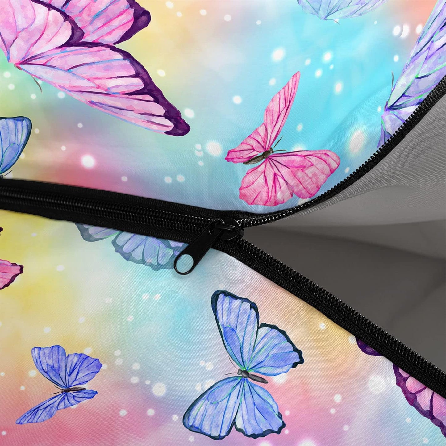 Kids Sleeping Bag for Boys Girls,Rocket Moon Print-Lightweight Warm Portable Outdoor Indoor-Waterproof Cold Weather Resistant Sleeping Bag for Camping Hiking