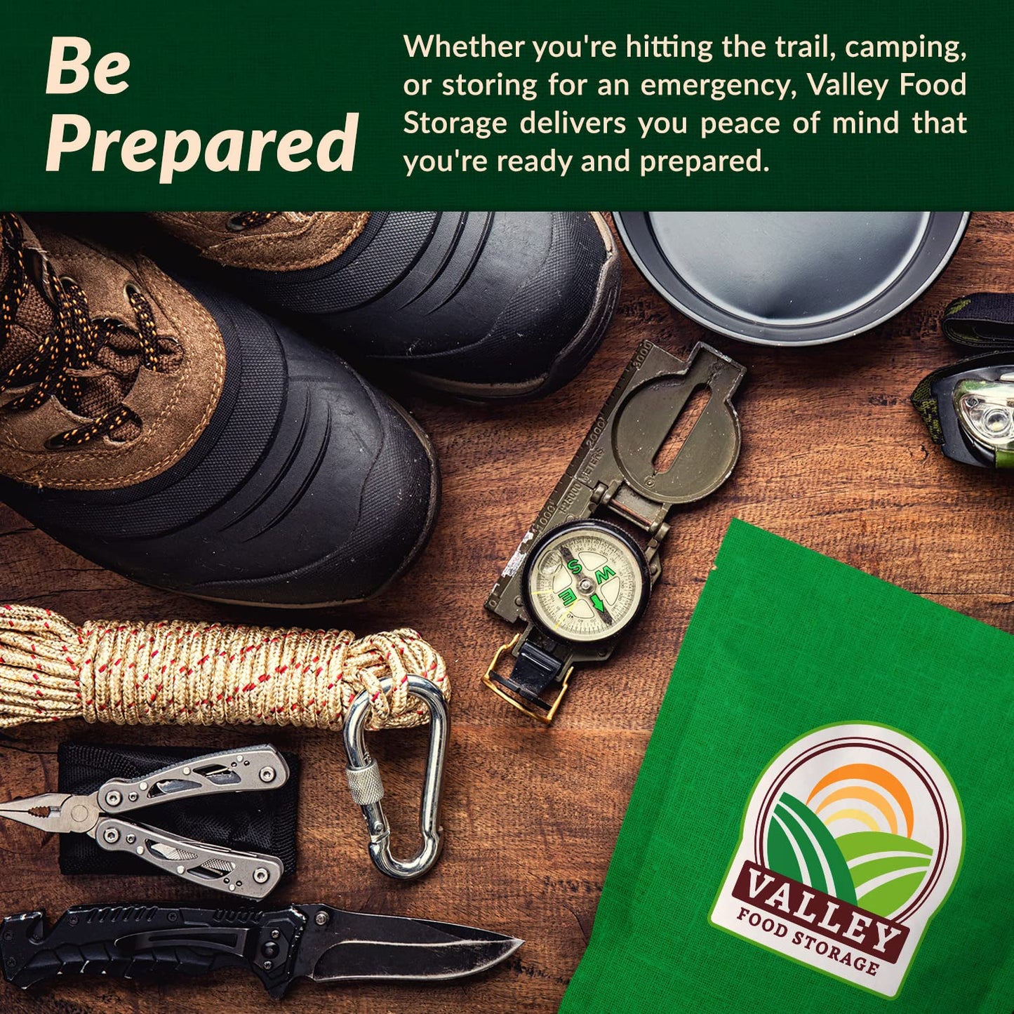 120 Serving Breakfast Bucket | Premium Emergency Food Supply | Easy Prep Survival Food 25 Year Shelf Life | Camping Food, Backpacking Meals, Prepper Supplies | Valley Food Storage Packaged in USA