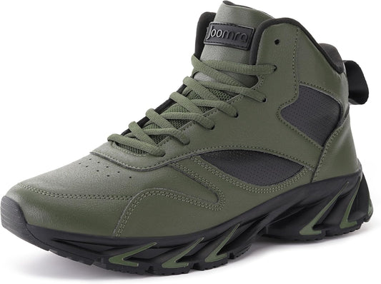 Joomra Men's Stylish Sneakers High Top Athletic-Inspired Shoes